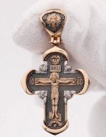 Крест из золота 585 пробы