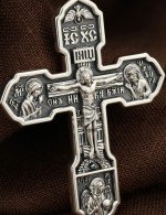 Крест из серебра 925 пробы