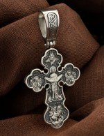 Крест из серебра 925 пробы