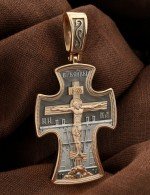 Крест из золота 585 пробы