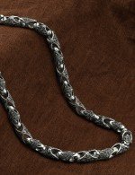 Цепь из белого золота 585 пробы