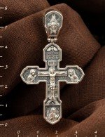 Крест из серебра 925 пробы