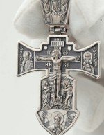 Крест из серебра 925 пробы