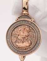 Образок из золота 585 пробы