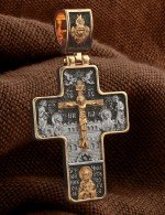 Крест из золота 585 пробы