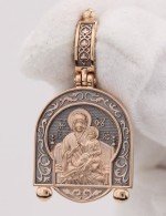 Образок из золота 585 пробы