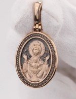 Образок из золота 585 пробы