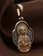 Образок из золота 585 пробы