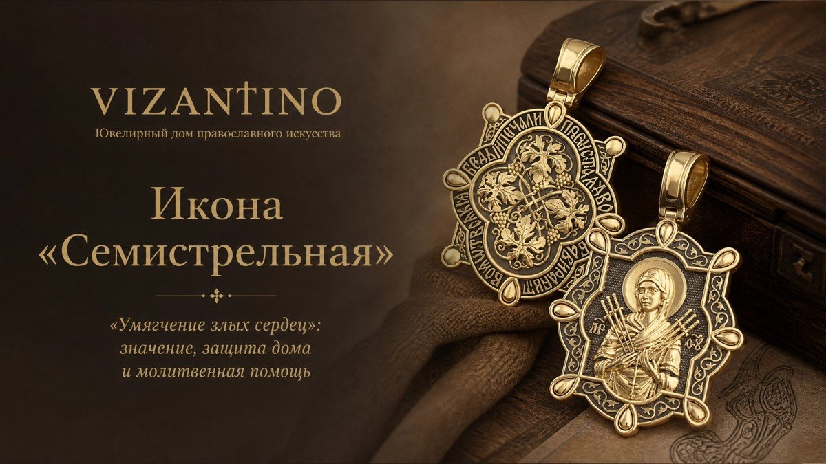 Икона «Семистрельная» («Умягчение злых сердец»): значение, защита дома и молитвенная помощь