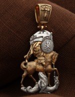 Образок из золота 585 пробы