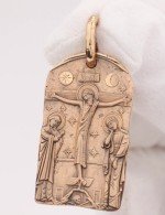 Образок из золота 585 пробы