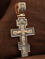 Крест из золота 585 пробы