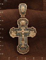 Крест из золота 585 пробы