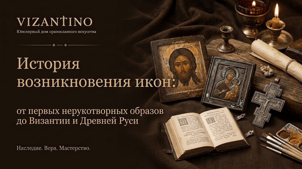 История возникновения икон: от первых нерукотворных образов до Византии и Древней Руси