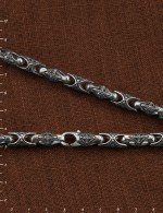 Цепь из белого золота 585 пробы