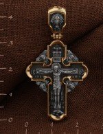 Крест из золота 585 пробы
