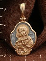 Образок из золота 585 пробы