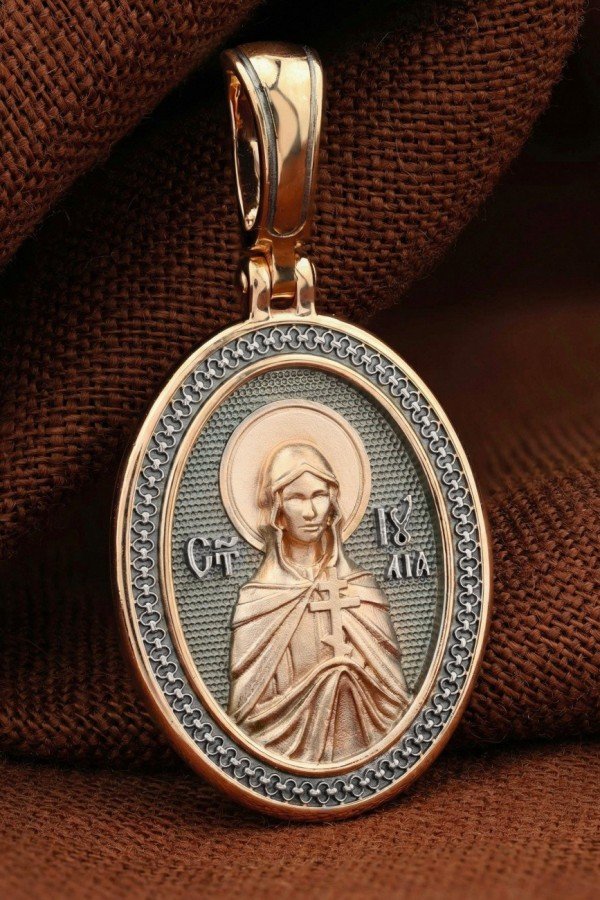Образок из золота 585 пробы