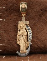 Образок из золота 585 пробы