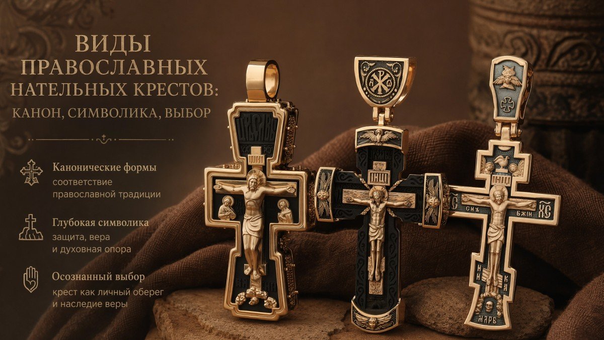 Какой нательный крест выбрать православному человеку: каноны, формы и правила ношения