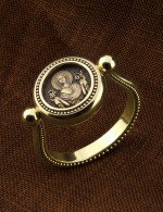Кольцо из лимонного золота 585 пробы