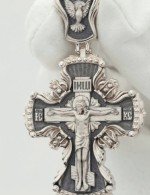 Крест из серебра 925 пробы