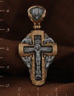 Крест из золота 585 пробы