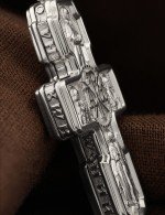 Крест из белого золота 585 пробы