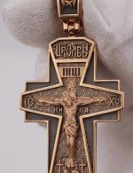 Крест из золота 585 пробы