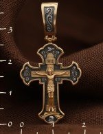 Крест из золота 585 пробы
