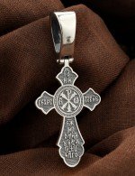 Крест из серебра 925 пробы