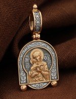 Образок из золота 585 пробы