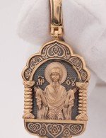 Образок из золота 585 пробы