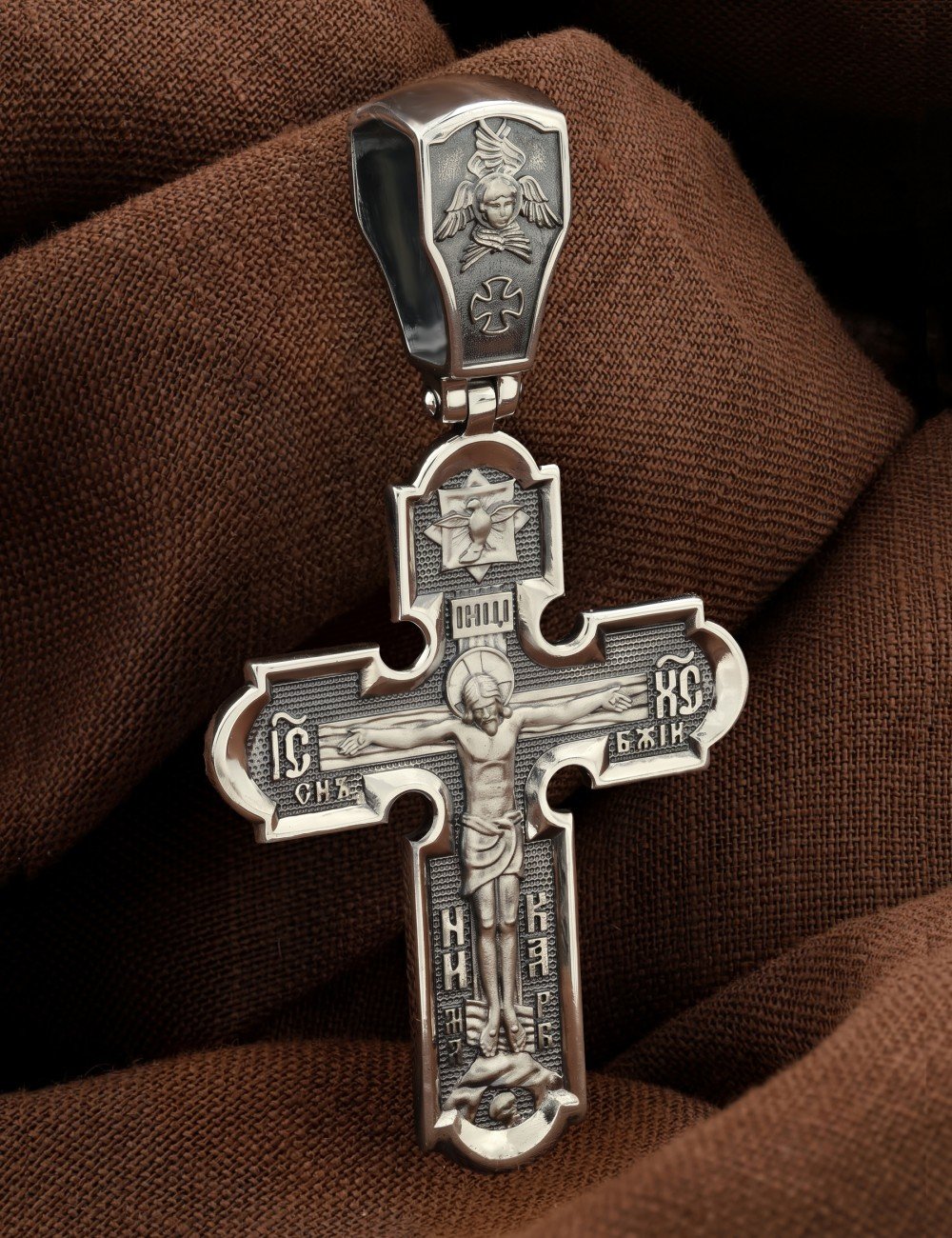Крест из серебра 925 пробы
