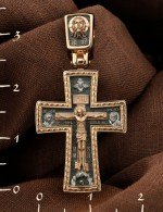 Крест из золота 585 пробы