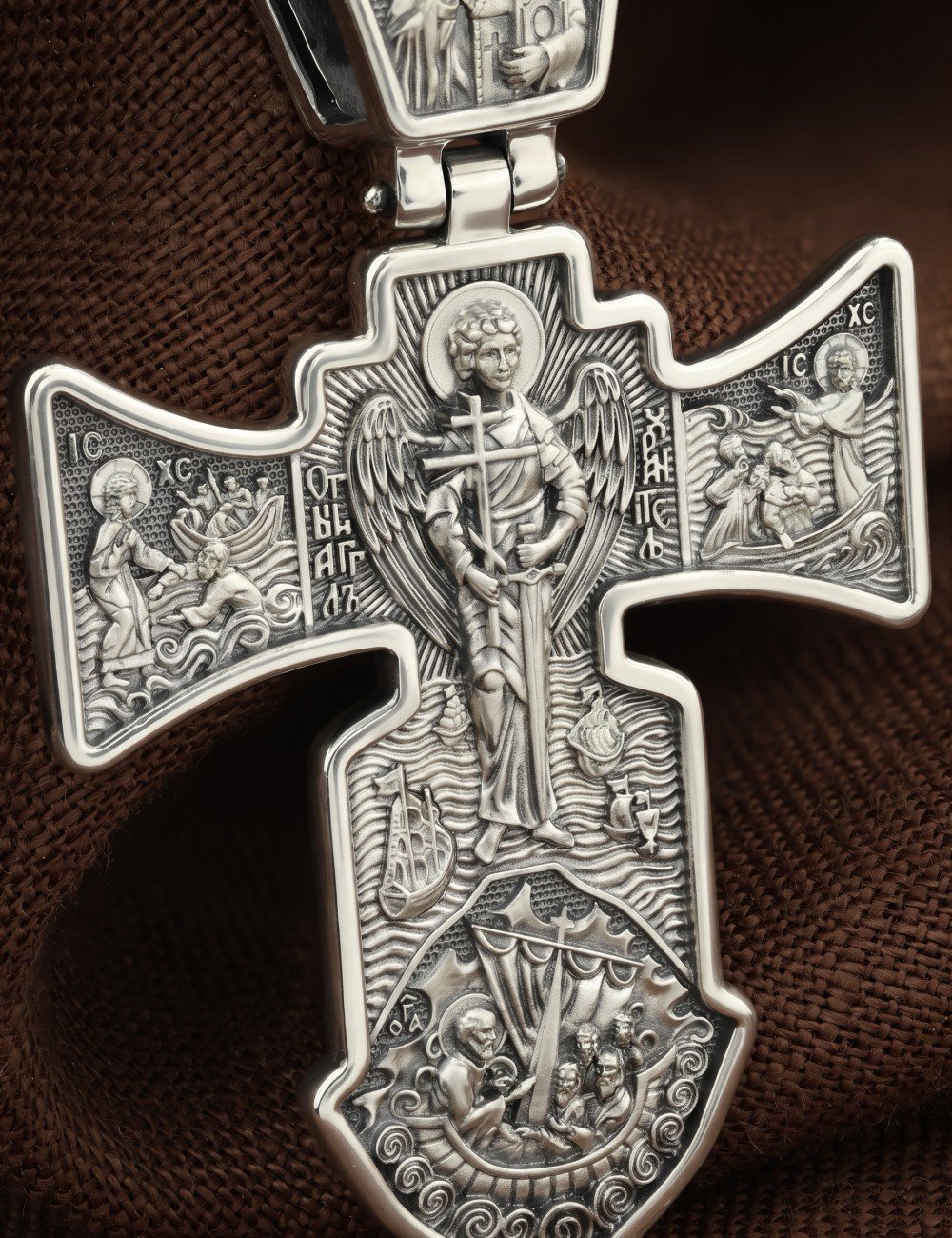 Крест из серебра 925 пробы