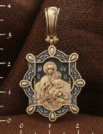 Образок из золота 585 пробы