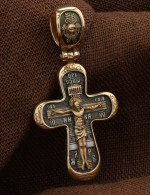 Крест из золота 585 пробы