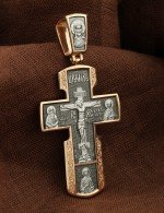 Крест из золота 585 пробы