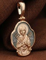 Образок из золота 585 пробы