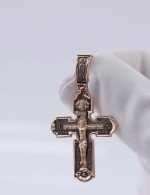 Крест из золота 585 пробы