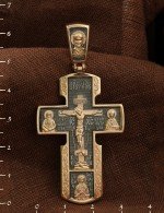 Крест из золота 585 пробы