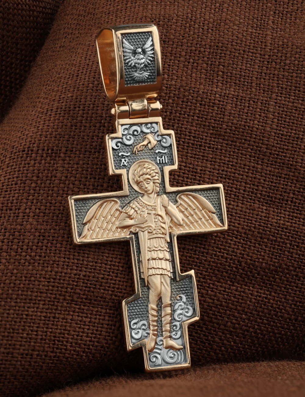 Крест из золота 585 пробы
