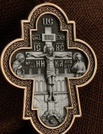 Крест из золота 585 пробы