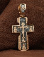Крест из золота 585 пробы