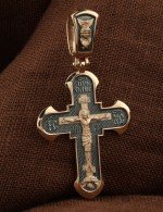 Крест из золота 585 пробы