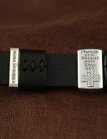 Браслет кожаный с серебром 925 пробы и золотом