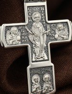 Крест из серебра 925 пробы