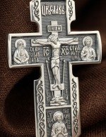 Крест из серебра 925 пробы