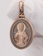 Образок из золота 585 пробы